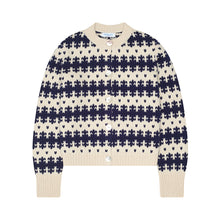 Load image into Gallery viewer, Royal Fair Isle Cardigan