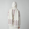 Winter Fair Isle Hoodie Scarf
